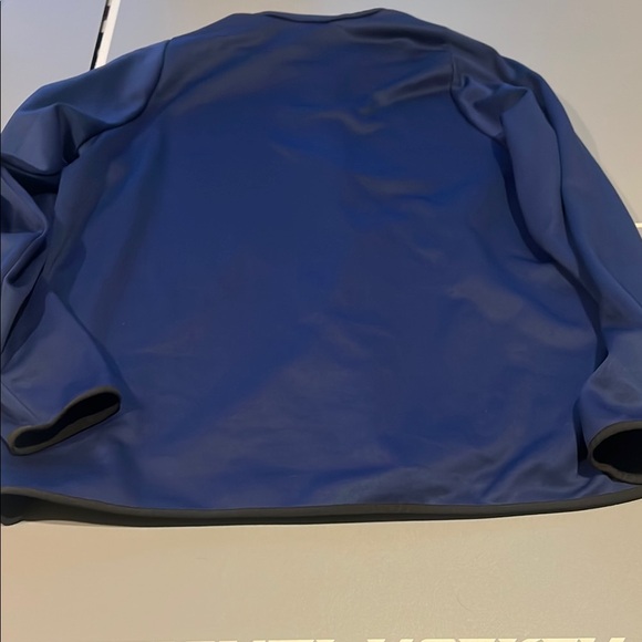 Men's Blue Nike Dri-Fit Long Sleeve Shirt - Picture 4 of 4